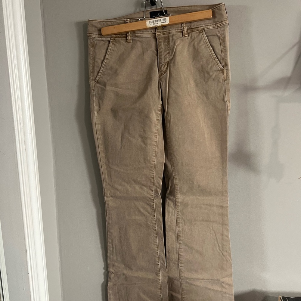 American Eagle Outfitters Women's Boot Cut Jeans - Tan
